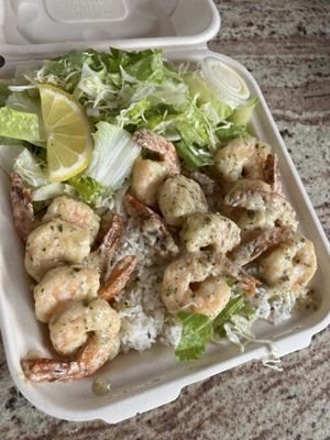 Lava shrimp plate